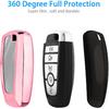 For Ford Key Fob Cover With Keychain,Key Fob Cover Case Shell For Ford Explorer Fusion Escape Edge Expedition F150 F250 F350 F450 F550 Maverick