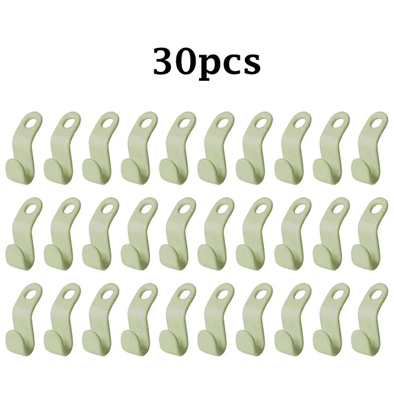 Mini Hanger for Wardrobe Connector Hangers Save Wardrobe Space Hook Up Cascading Plastic Coat Organizer Clothing Storage Home