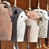Beautiful Rustic Animal Wind Chimes Resin Nordic Style Cute Wind Chimes Bell Room Garden Door Outdoor Yard Decor Crafts