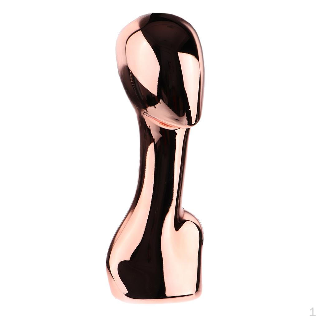 Long Neck Head Model Hair Hat Headphone Manikin Stand Display Holder