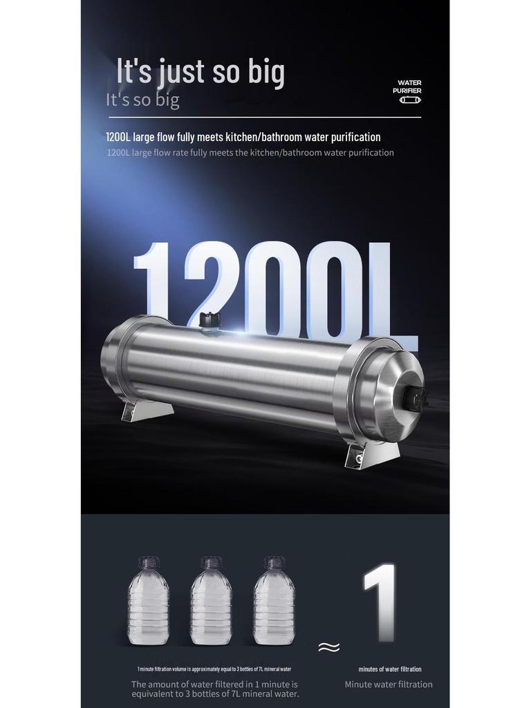 Yellow Mud Nemesis Whole House Stainless Steel Ultrafiltration Water Purifier