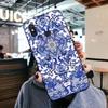 Blue and white porcelain Phone Case For Xiaomi Mi 5X 8 9 10 11 12 lite pro 10T PocoX3pro PocoM3 Note 10 pro lite