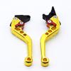 CNC Motorcycle Brake & Clutch Lever for AGILITY Models - Short Bull Horn Design