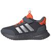 X_Plrpath Comfortable Fit Breathable Low Top Running Shoes Kids Sneakers Black Orange KJ0834