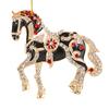 Horse Christmas Ornaments Sparkly Rhinestone Horse Hanging Decoration