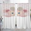 Window Kitchen Curtains for Living Room 2 Pieces Blackout Curtains Door Curtain S-shirley M-mei Bedroom Decoration Partition