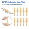 40Pcs Carburetor Main Jet Kit Include Main Jets Slow Jet For Pwk Cvk Pe Oko Carb Koso