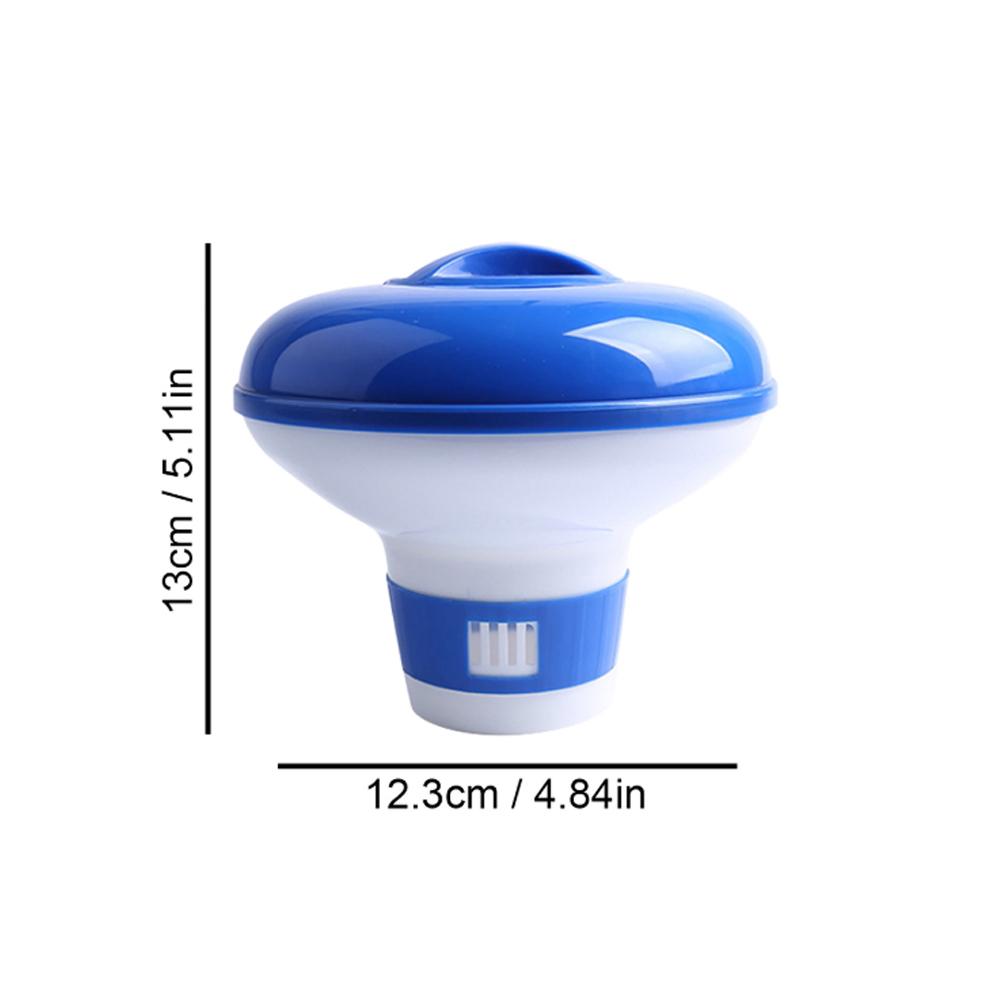 Swimming Pool Floating Chlorine And Bromine Tabs Dispenser for Indoor Outdoor Swimming Pools Pill Float Cup Pool Accessories