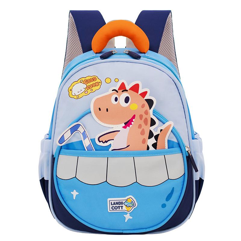 Cute Cartoon Toddler Backpack With Breathable Oxford Fabric For School And Travel