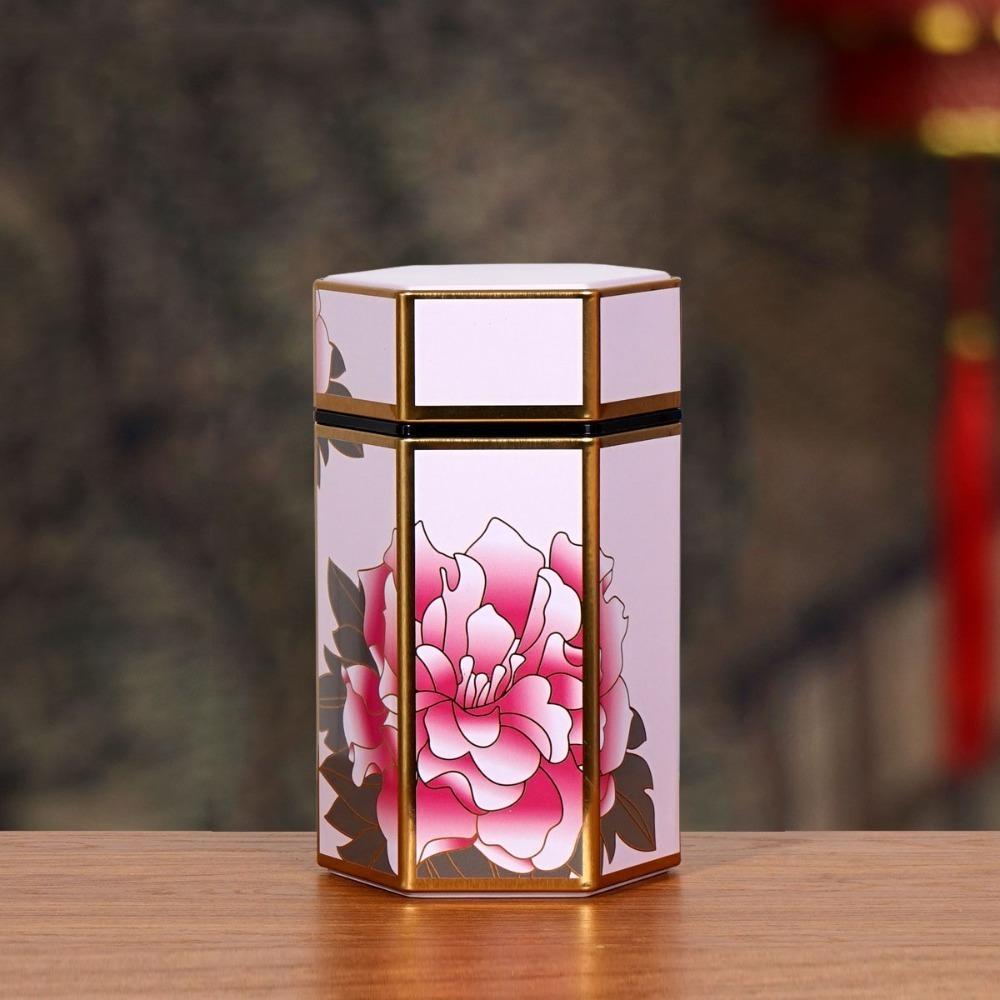 Hexagonal Tea Set Accessories Tea Storage Container Tea Pot Tea Storage Tank Tea Box Tea Organizer