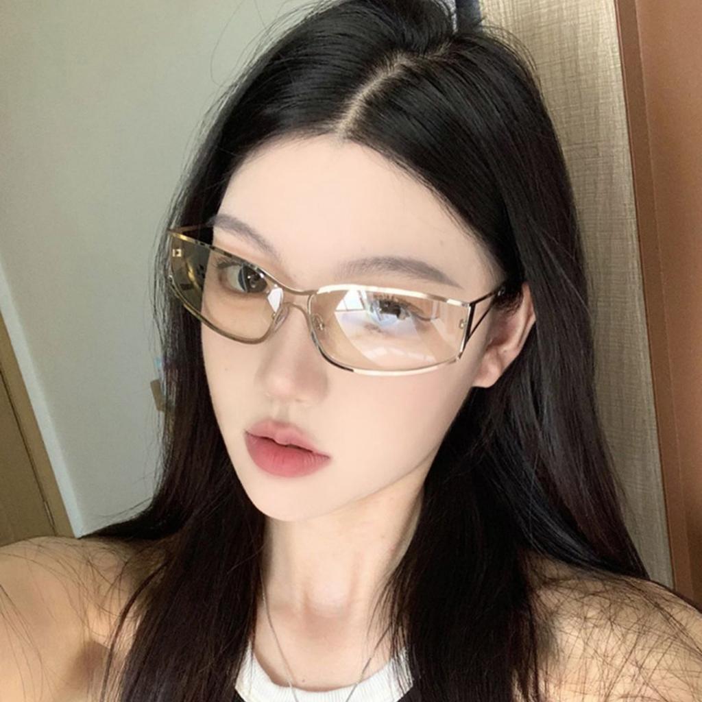 New Punk Goggle Women Sunglasses Men Y2K Sports Designer Driving Sun Glasses Vintage Shades Eyewear Female Rideing Eyeglasses