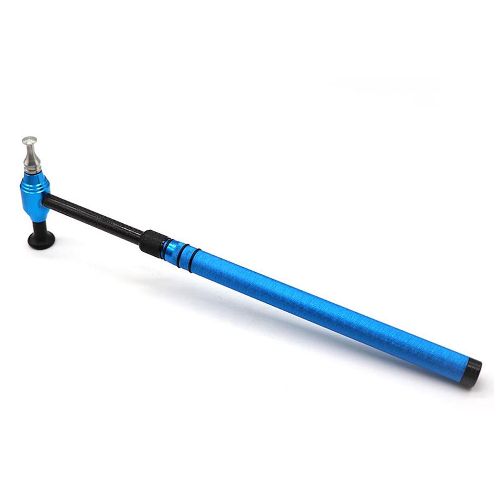 Car Dent Repairing Tool Telescopic Aluminum Alloy Hammer with 5 Knock Down Heads Paintless Dent Removal Tool Set