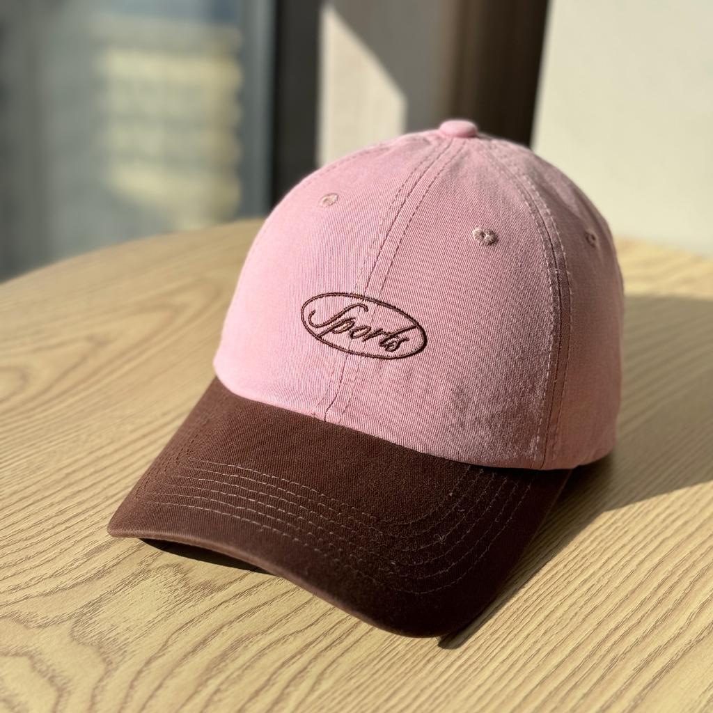 Korean-style simple large-head circumference baseball cap for women, new autumn model with letter embroidery, soft top, casual and versatile,