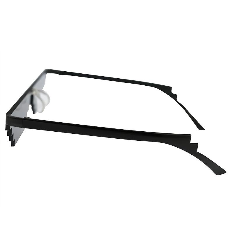 Pixelated Mosaic Glasses New Mosaic Glasses Double Cool Funny Party Glasses Pixel Party Glasses Party Photo Prop Glasses