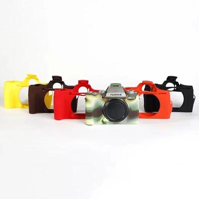 Fujifilm Fuji X-T200 XT200 İçin Silikon Kauçuk Kılıf Kapaklı Kamera Çantası 6 Renk