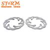 Vorderer Hinterer Bremsscheiben Rotor Motorrad Für YAMAHA YZ125 YZ250 YZ450F YZ250F WR250F WR450F 2002-2018 YZ YZF WR WRF 125 250 450