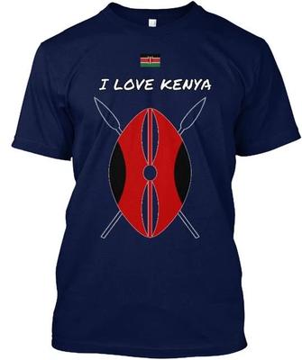 Love Kenya TTshirt Made In the USA Size S To 5XL