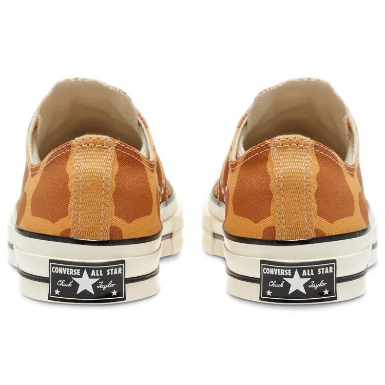 Converse Chuck 70 Low 'Archival Giraffe Print' (Unisex) Melon Baller / Raw Sugar / Egret Canvas Shoes 167810C