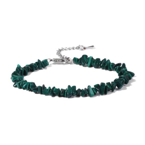 Women Bracelet Irregular Beads Decor Adjustable Length Non-fading Bracelet Wrist Jewelry Versatile