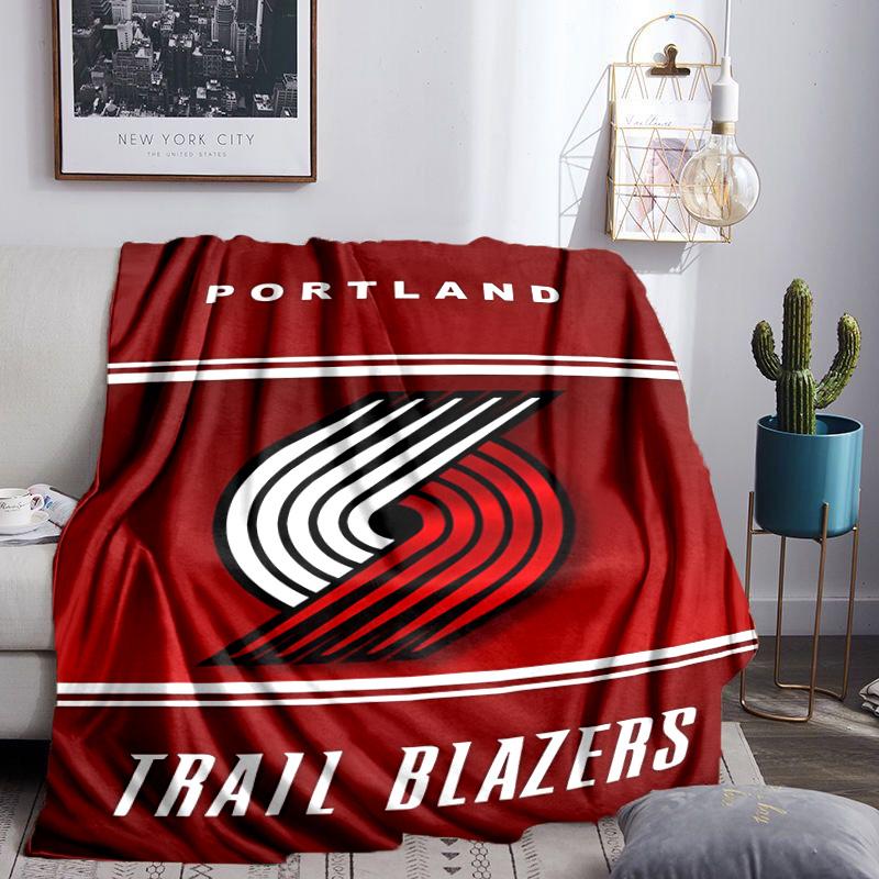 Portland Blazers Artwork Blanket Lightweight Flannel Bedding Blanket Perfect for Travel, Camping, Living Rooms, Offices, Sofas, Fan Christmas gift
