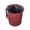 Foldable Hanging Car Trash Can, Car Trash Bag, Car Trash bin,PU Leather Car Organizer,For Waste Organizers
