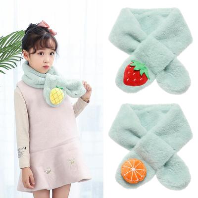 Boys Girls Cute Collar Thickening Kid's Scarves Neckerchief Toddler Scarf Children Shawls