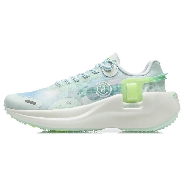 

LiNing Ranger Travel Hero Essential Rebound Low Top Running Shoes Women s Blue Green 35.5