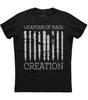 Writer's Weapons Of Mass Creations Short Sleeve Unisex Black Cotton T-Shirt