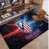 Personalisierter Kristall-Samt-Teppich Atletico Madrid FC Muster Rutschfester Bodenläufer
