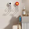 Creative Dopamine Suction Cup Hook Multi-functional No-punch Coat Hook Washbasin Hook Bathroom Porch