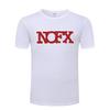 Hudba Punk Rock Trička NOFX Unisex Hip Hop Krátký rukáv O Výstřih Bavlněné Unisex tričko Cool Funny Streetwear Top Tričko Velká velikost Léto