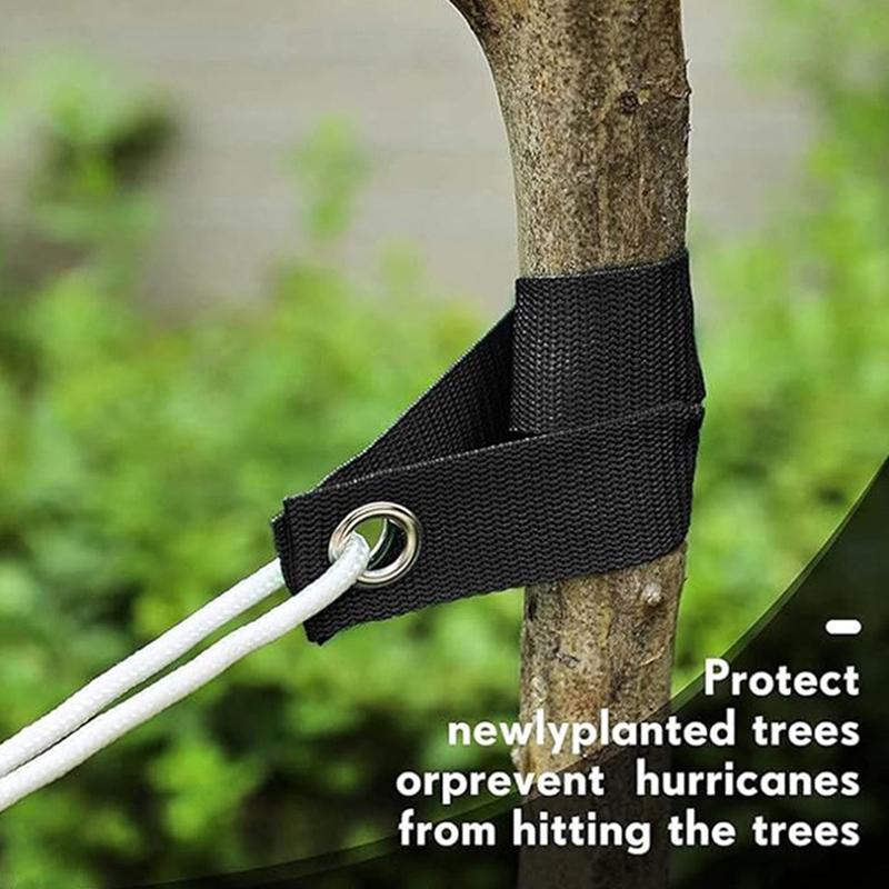 Windproof Tree Belt Anti-Hurricane Stereotyped Nylon Fixed Strap Good Support Newly Planted Branch Belt Yard Accessory