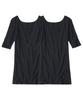Nissen Cotton Long Sleeve Inner Set of Size 5L 100% Shirts, 2, Black,
