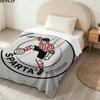 Sparta Rotterdam Print Flannel Blanket, High Quality Comfortable for All Seasons, Home Decor, Warmth and Comfort, Perfect for Christmas Gifts