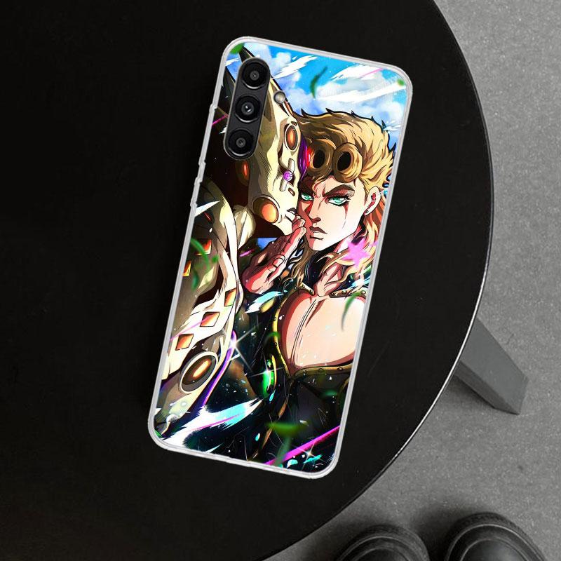 JoJo Adventure Giorno Giovanna Phone Case Cover for Samsung Galaxy A17 A16 A26 A36 A56 A57 A37 A15 A25 A35 A55 A14 A24 A34 A54 A