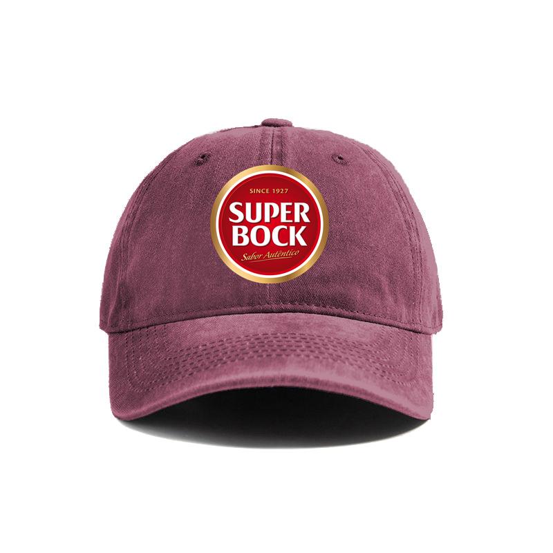 Super Bock Distressed Baseball Cap Cool Unisex Retro Outdoor Summer Adjustable Dad  Super Bock Since 1927 Hat