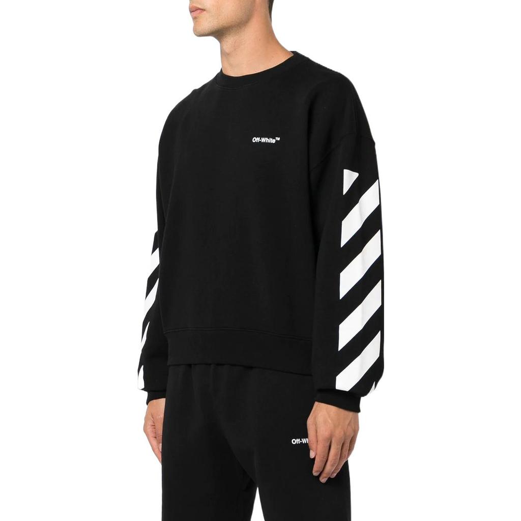 OFF WHITE Sweatshirt Men's Black OMBA058C99FLE0011001