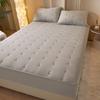 Washed Cotton Soybean Embroidered Bed Sheet, Skin-friendly Maternal and Infant-grade Bed Cover, Warm Bed Protector, Simmons Protective Cover