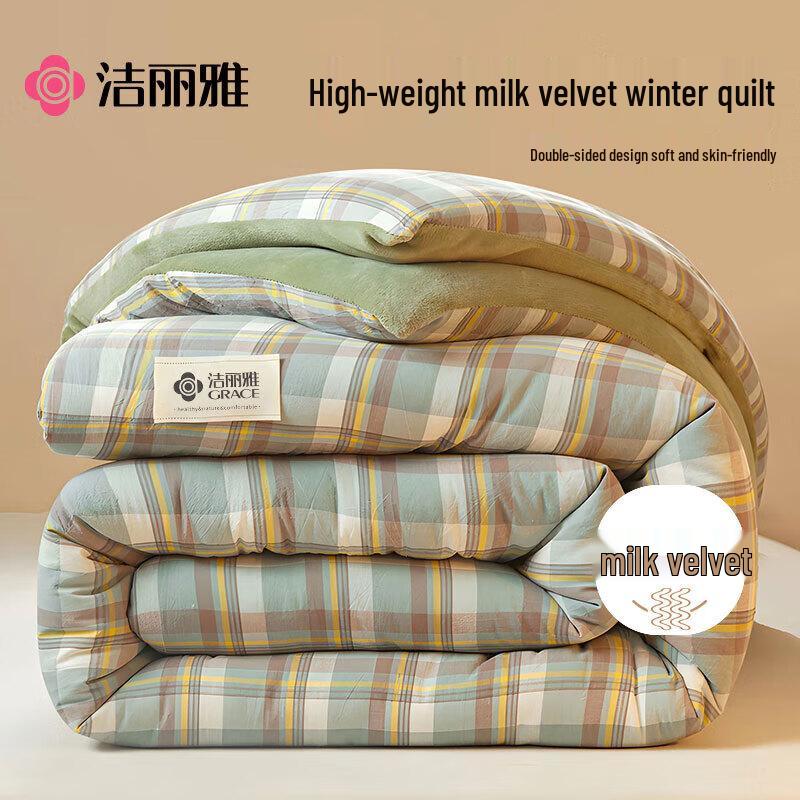 Jieliya All-Season Flannel Duvet Insert