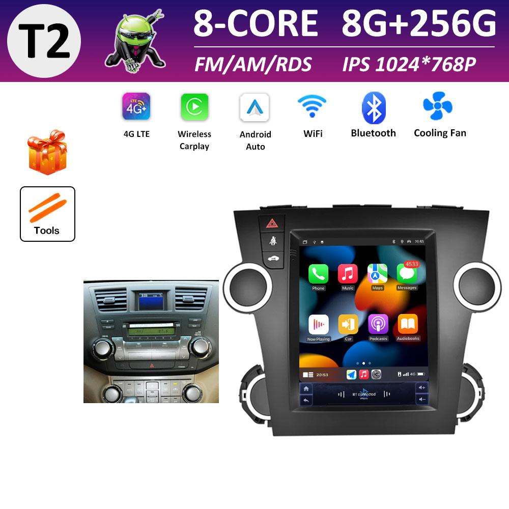 Android Intelligent System for Toyota Highlander 2009 2010 2011 2012 - 2014 GPS Navigation WIFI IPS Touch Screen Auto Tools WIFI