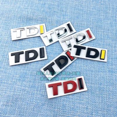 TDI Letter Combination Car Sticker Car Sticker Trunk Body Decoration Sticker