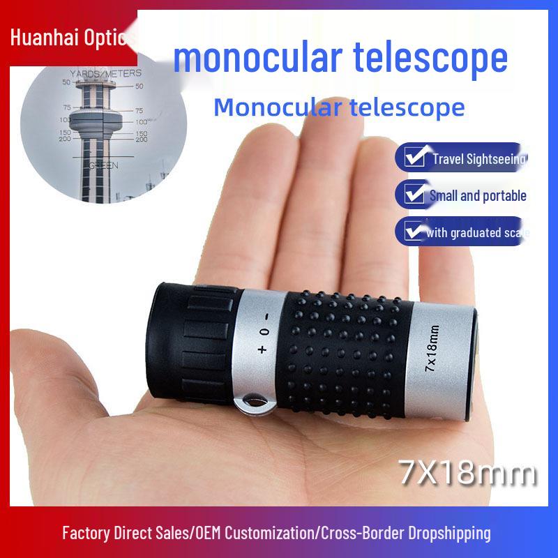 Retro Telescopic Theater Binoculars with Handle & Chain