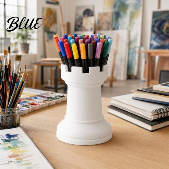 Stable Pen Container Chess Holder Makeup Brush Organizer