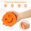 Polyurethane Multi-Purpose Scrub Sponges (3/6 Pack) - Scratch-Free Kitchen & Bathroom Cleaning Sponges - & Polymer Foam