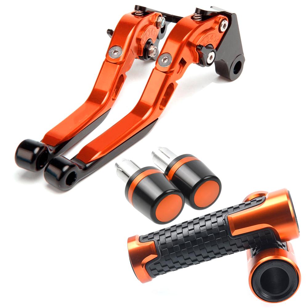 For YAMAHA FJ-09/MT-09 Tracer/GT 2015-2020 FZ09 MT09/SR Motorcycle Brake Clutch Levers Handlebar Hand Grip Ends MT-09 parts