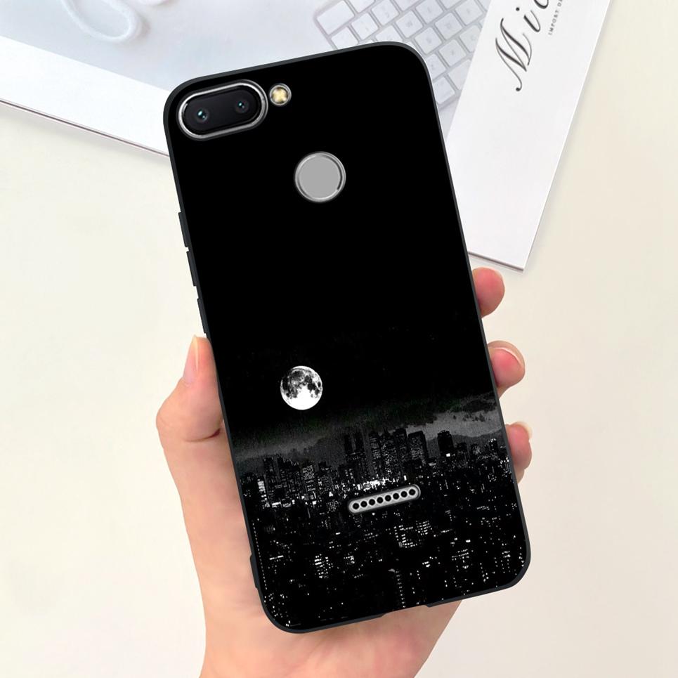 For Cover Xiaomi Redmi 6 6A 6Pro Bumper Shell Fashion Stylish Design Phone Cover For Redmi6 Redmi6a Soft Liquid Silicone Fundas