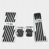 BYOUS MT Compatible Aluminum Pedal Covers for Mazda DM Series 2019 and Accelerator No drilling Features CX30 Scratch and stain CX-30 (October onwards)