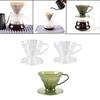 Resin Coffee Dripper Mug Reusable DIY Making Portable for Filter Tool Cup Accessories , A