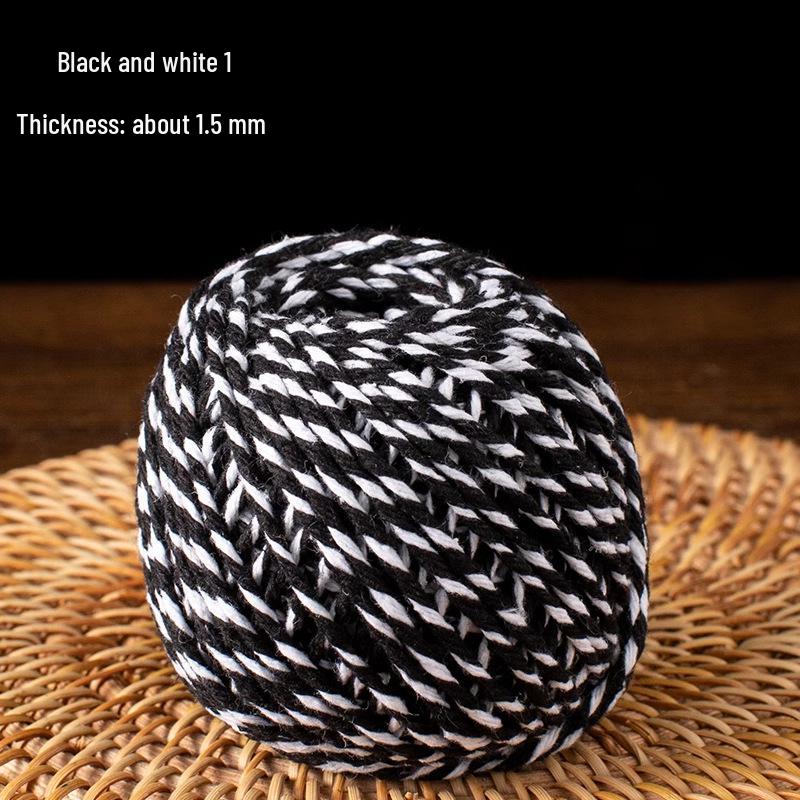 

Хлопковая веревка для обвязывания цзунцзы пищевого качества – Утолщенная для бекона, колбасы, краба, листьев и обвязывания цзунцзы