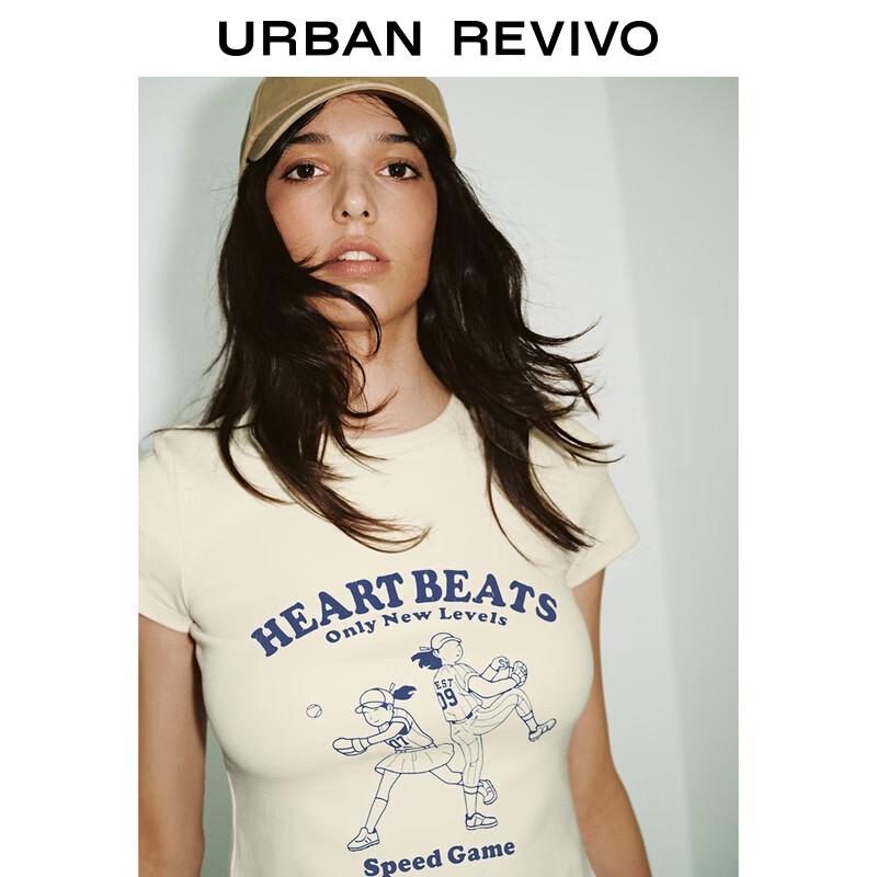 UR Women's Whimsical Cartoon Print Short-Sleeve T-Shirt